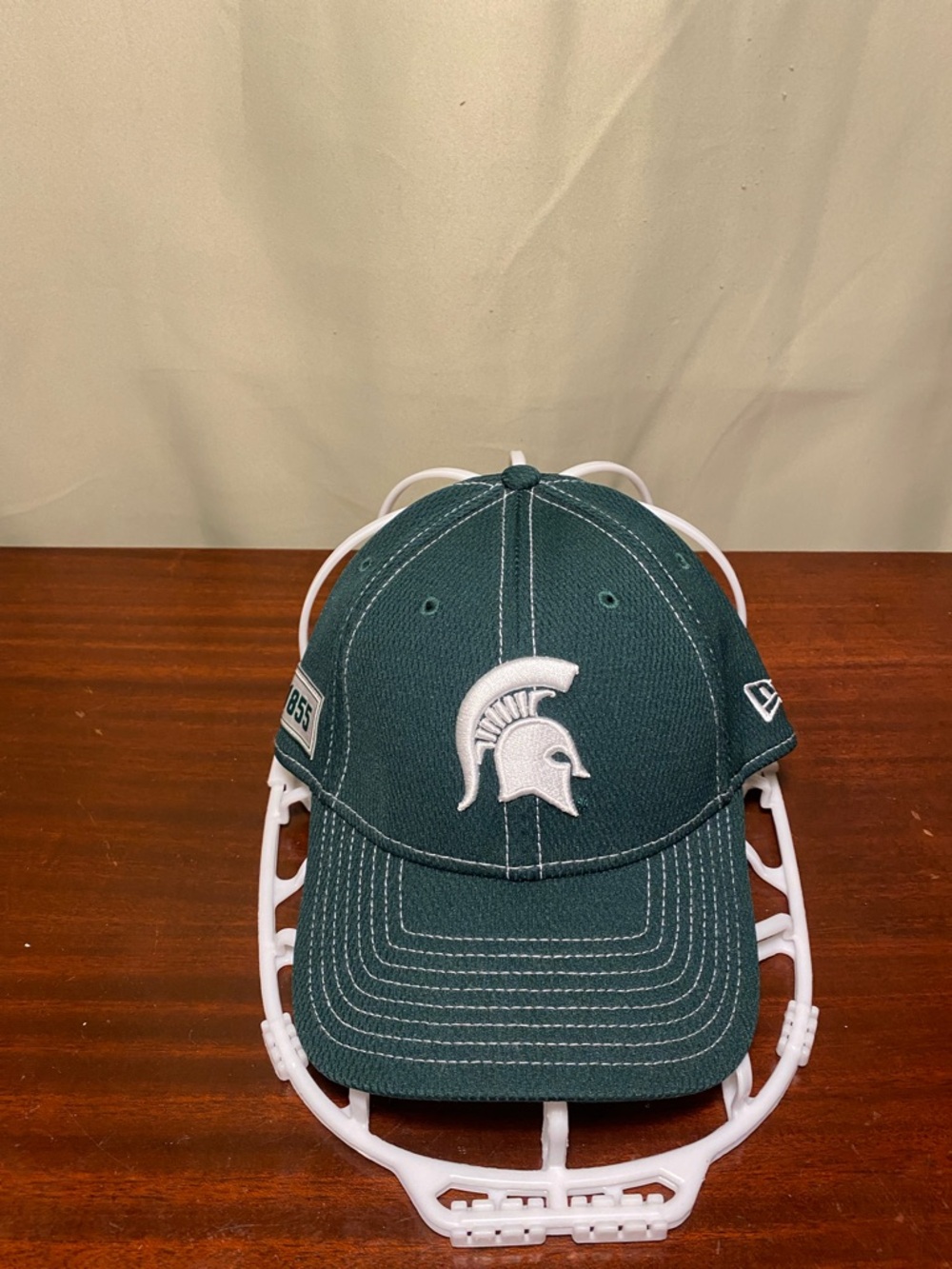 New Era 39Thrity Michigan State Spartans 1855Flex Hat Green Medium-Large
